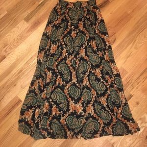 Vintage Karen Kane Long Flowy Skirt
